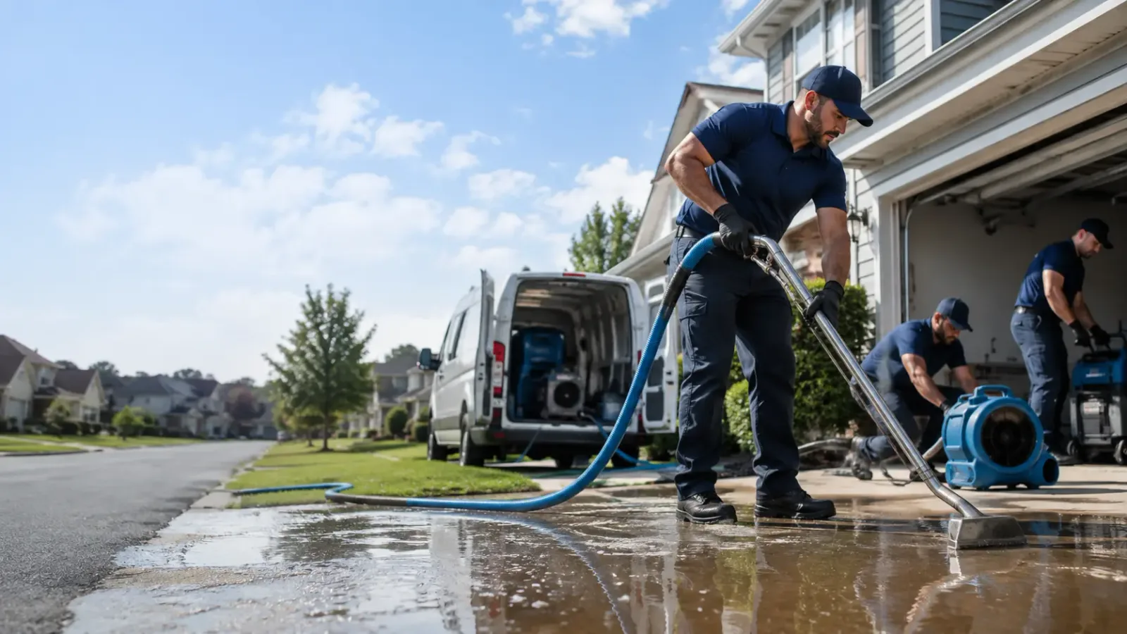 Flood Damage Restoration in Mechanicsburg, OH